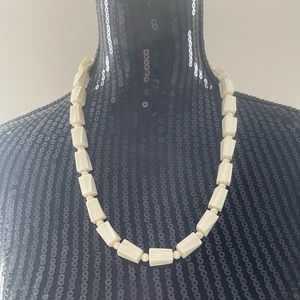 Vintage Style Square Bead Necklace